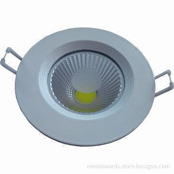 4-inch 12W Aluminum Die Castings Half Frosted COB Downlight